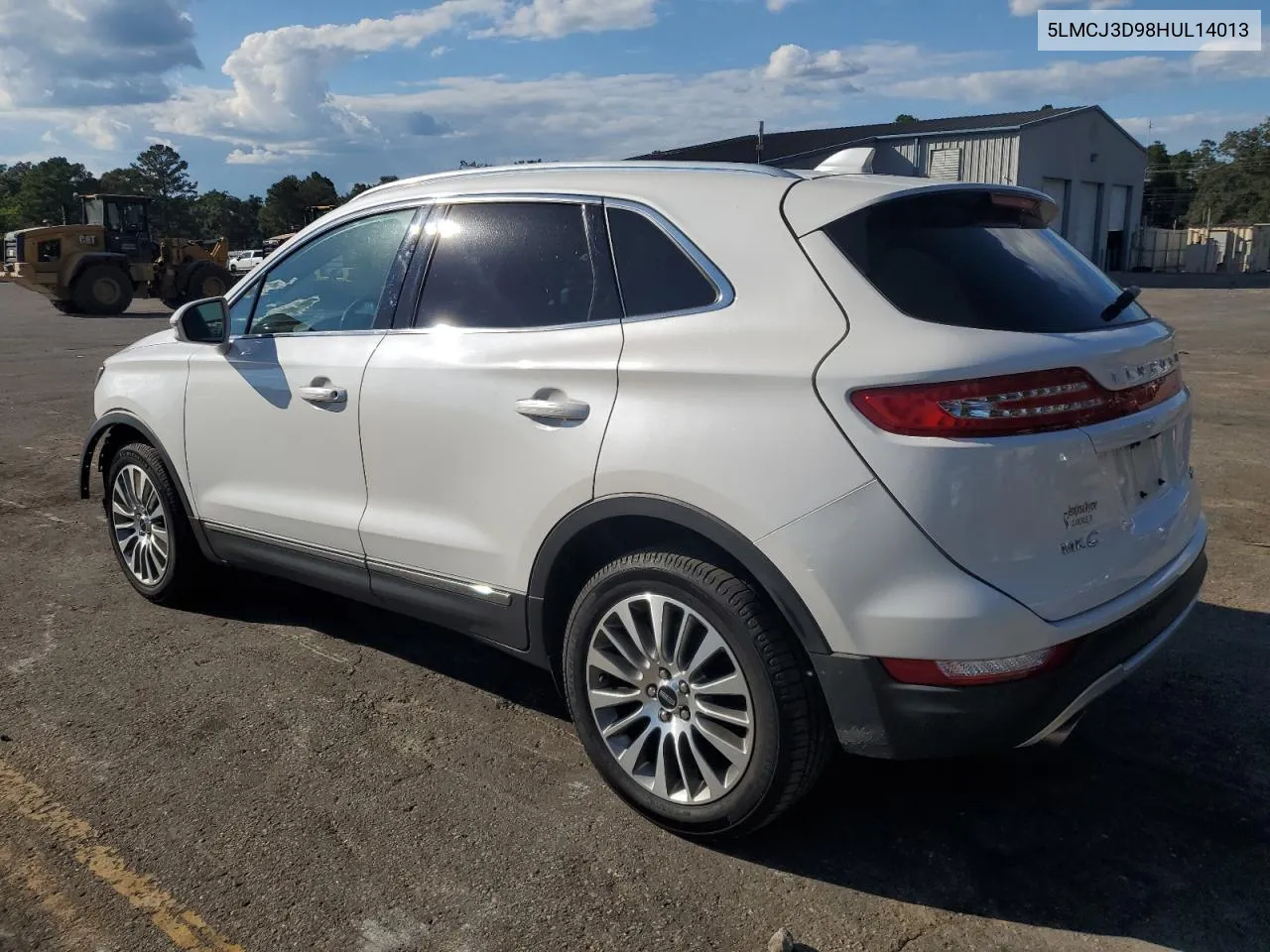 2017 Lincoln Mkc Reserve VIN: 5LMCJ3D98HUL14013 Lot: 73728654