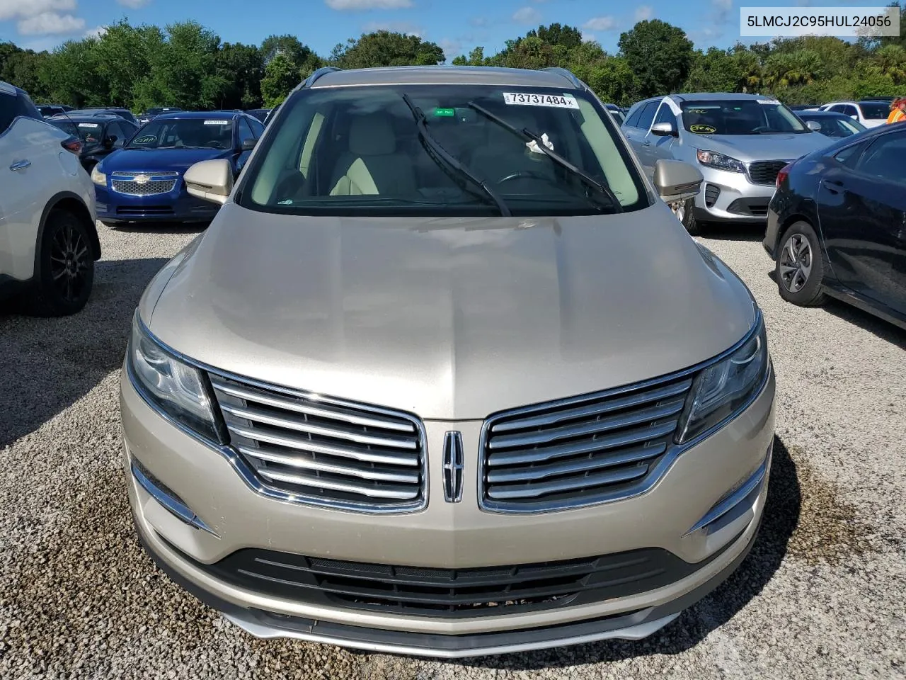 5LMCJ2C95HUL24056 2017 Lincoln Mkc Select