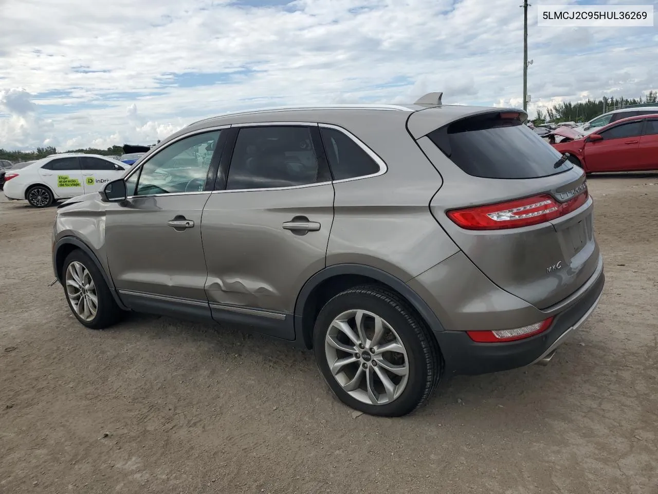 5LMCJ2C95HUL36269 2017 Lincoln Mkc Select