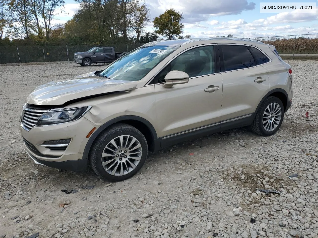 2017 Lincoln Mkc Reserve VIN: 5LMCJ3D91HUL70021 Lot: 76002794