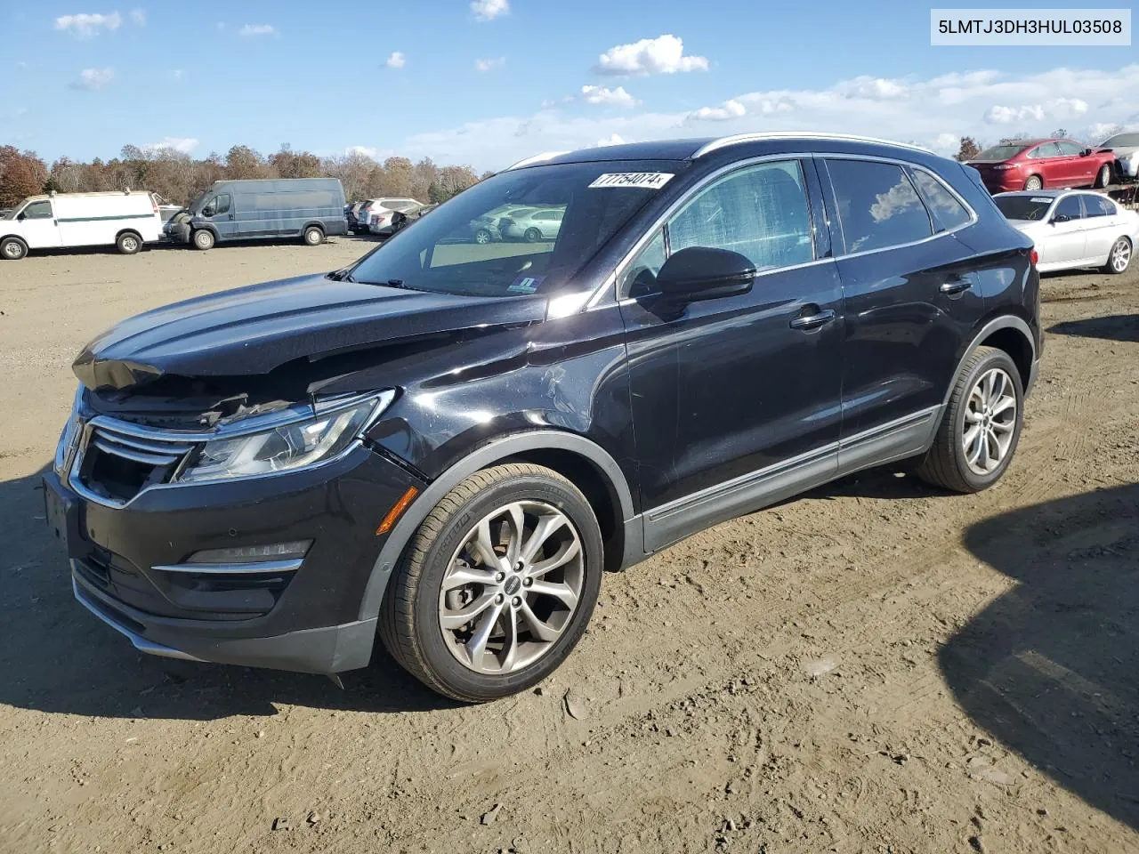 2017 Lincoln Mkc Reserve VIN: 5LMTJ3DH3HUL03508 Lot: 77754074