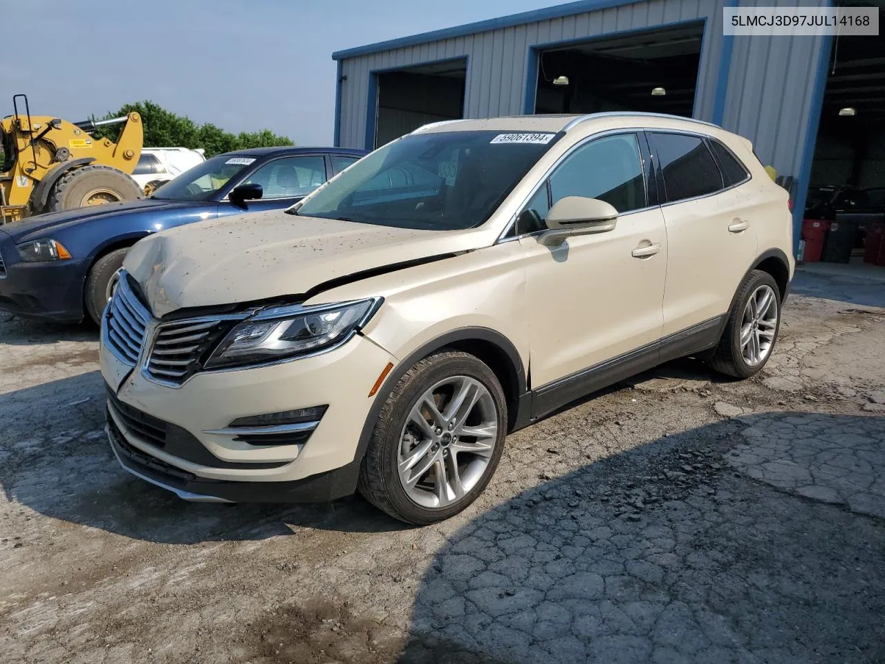 2018 Lincoln Mkc Reserve VIN: 5LMCJ3D97JUL14168 Lot: 59061394