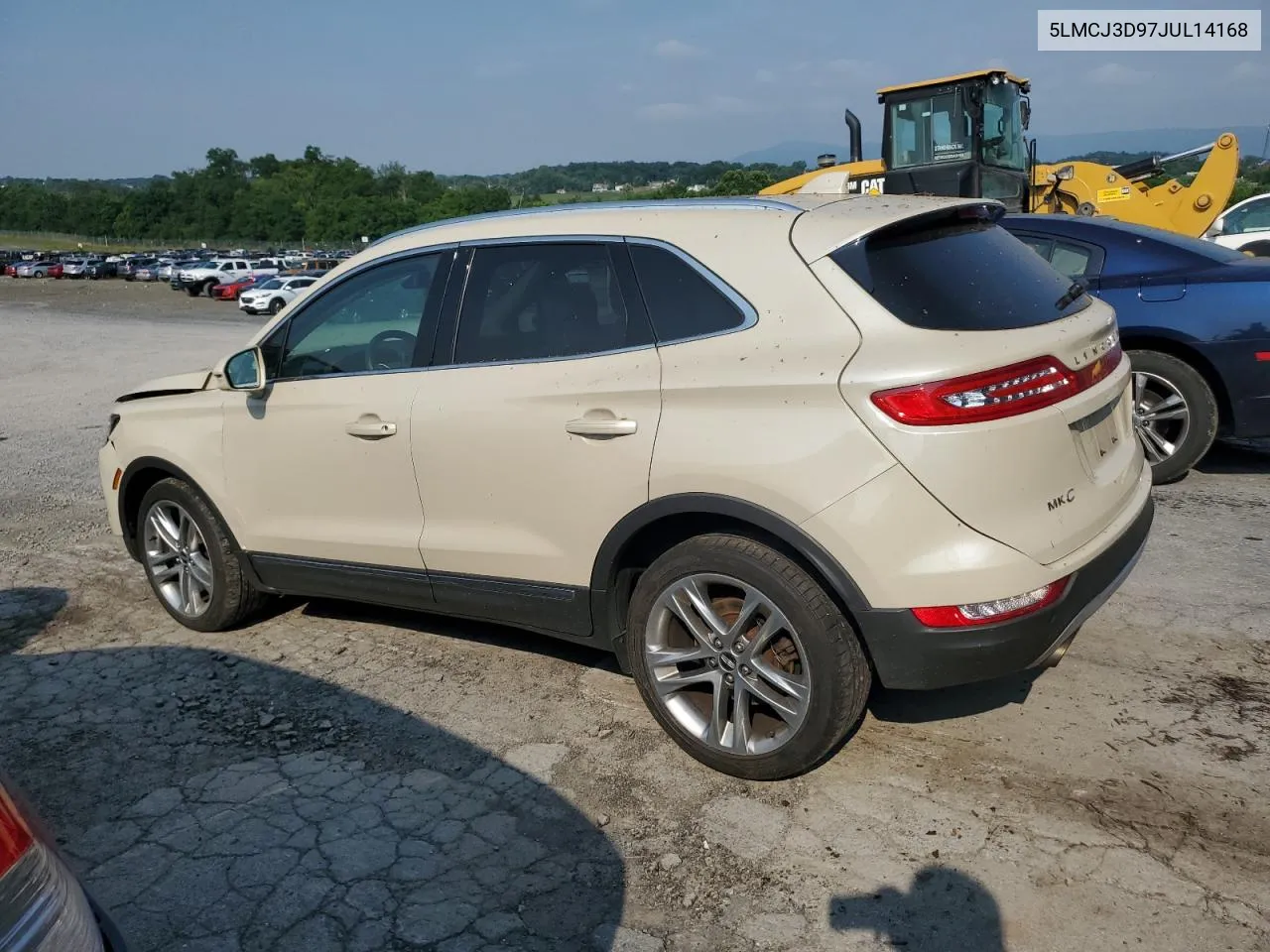 2018 Lincoln Mkc Reserve VIN: 5LMCJ3D97JUL14168 Lot: 59061394