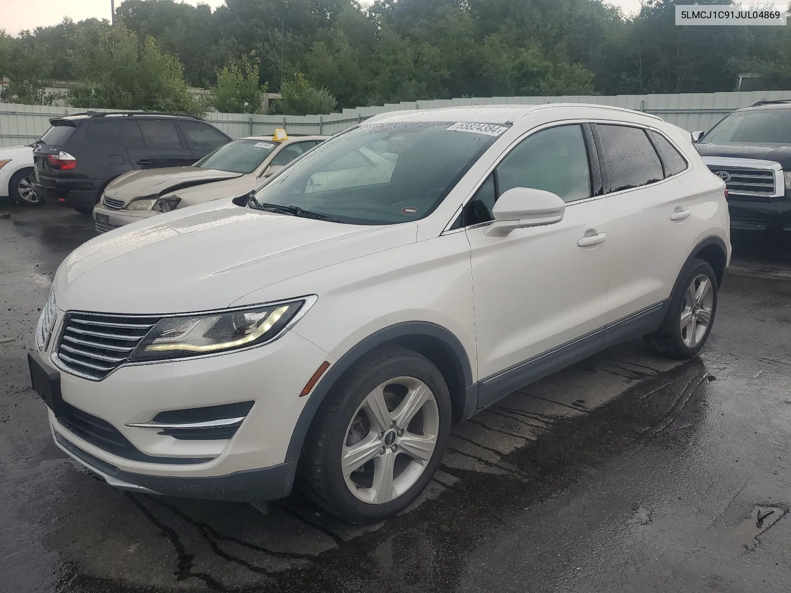 2018 Lincoln Mkc Premiere VIN: 5LMCJ1C91JUL04869 Lot: 65824384