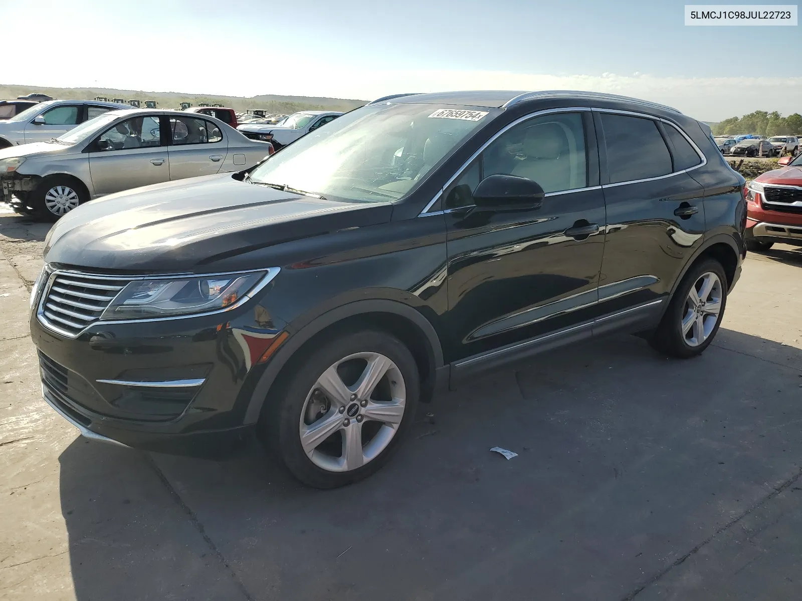 2018 Lincoln Mkc Premiere VIN: 5LMCJ1C98JUL22723 Lot: 67659754