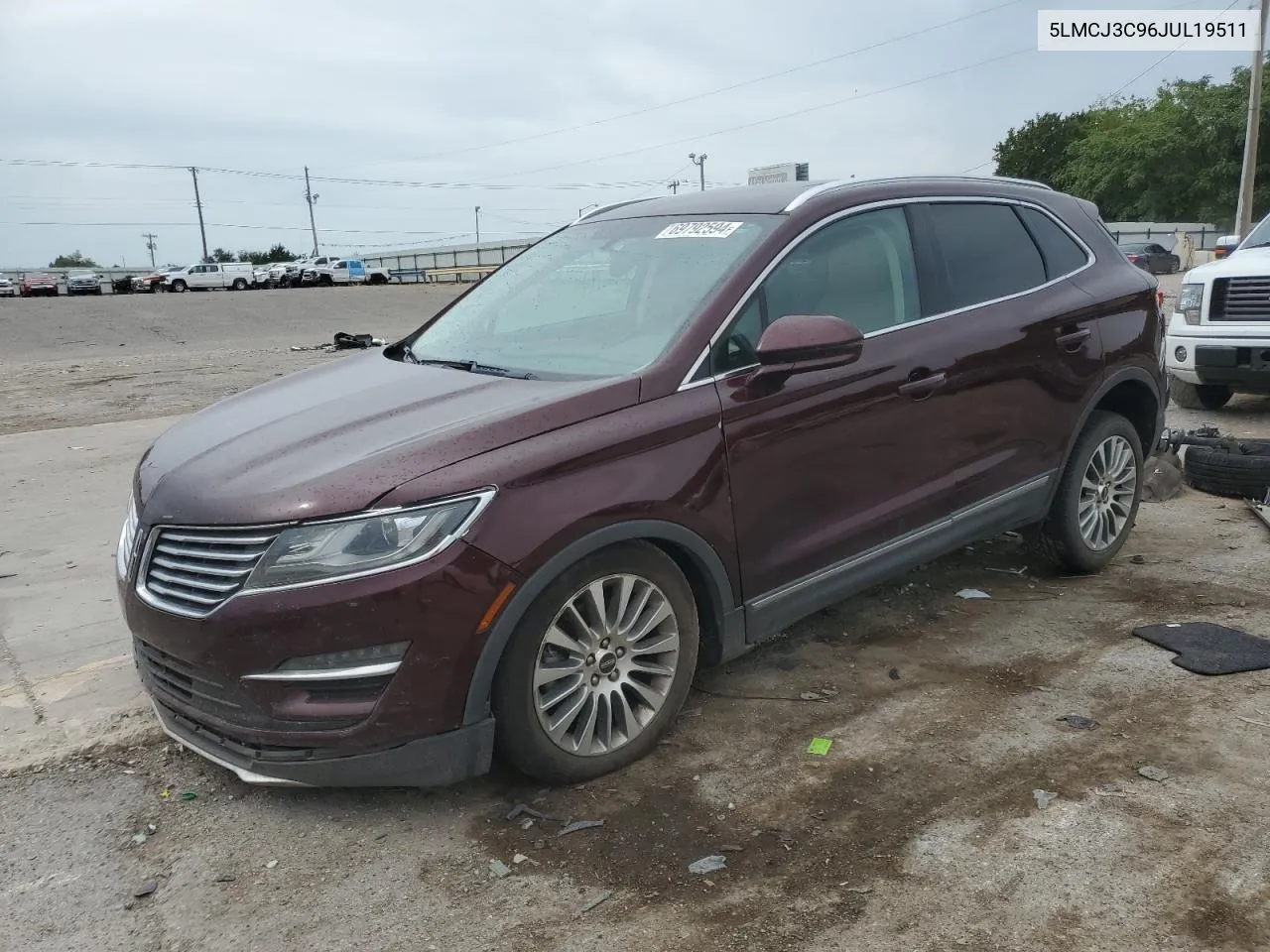 5LMCJ3C96JUL19511 2018 Lincoln Mkc Reserve