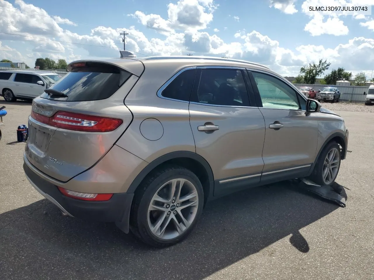 5LMCJ3D97JUL30743 2018 Lincoln Mkc Reserve