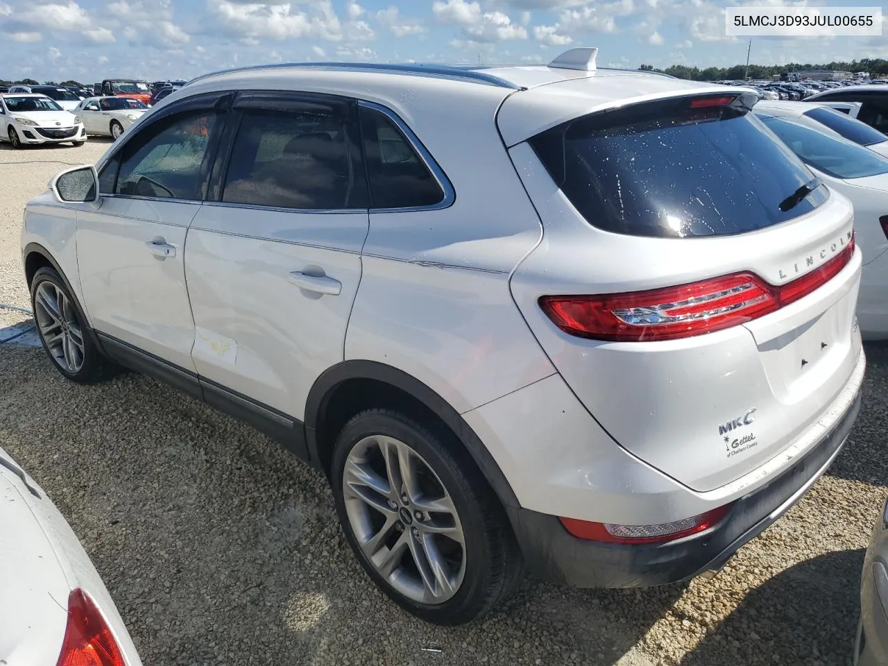 5LMCJ3D93JUL00655 2018 Lincoln Mkc Reserve