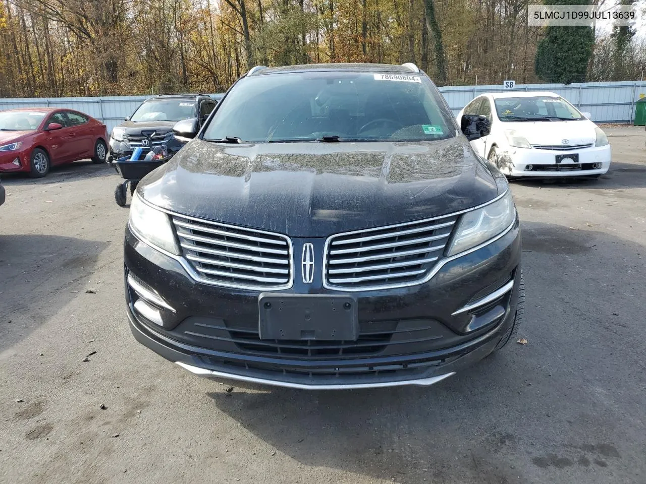 2018 Lincoln Mkc Premiere VIN: 5LMCJ1D99JUL13639 Lot: 78690804