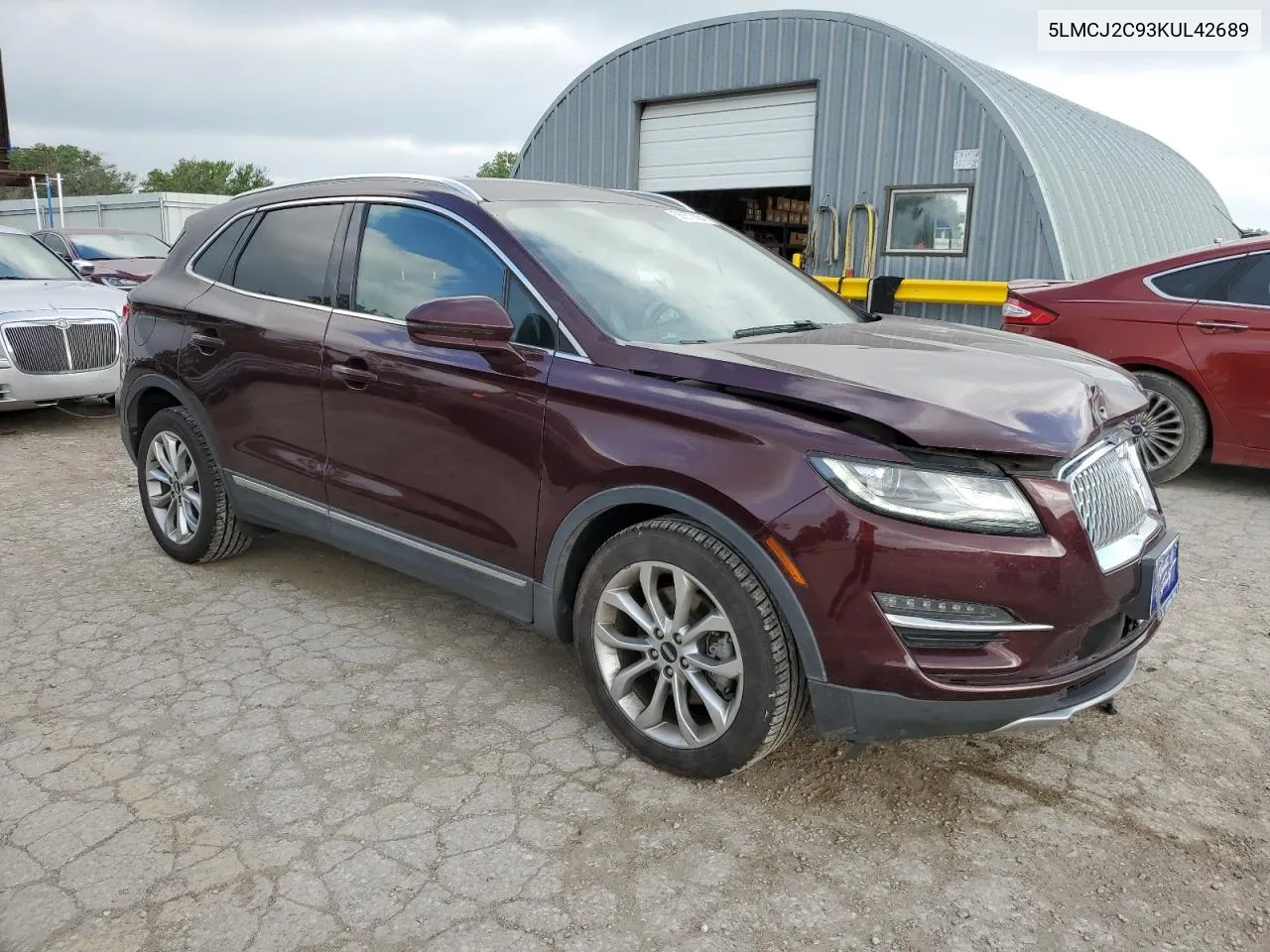 5LMCJ2C93KUL42689 2019 Lincoln Mkc Select