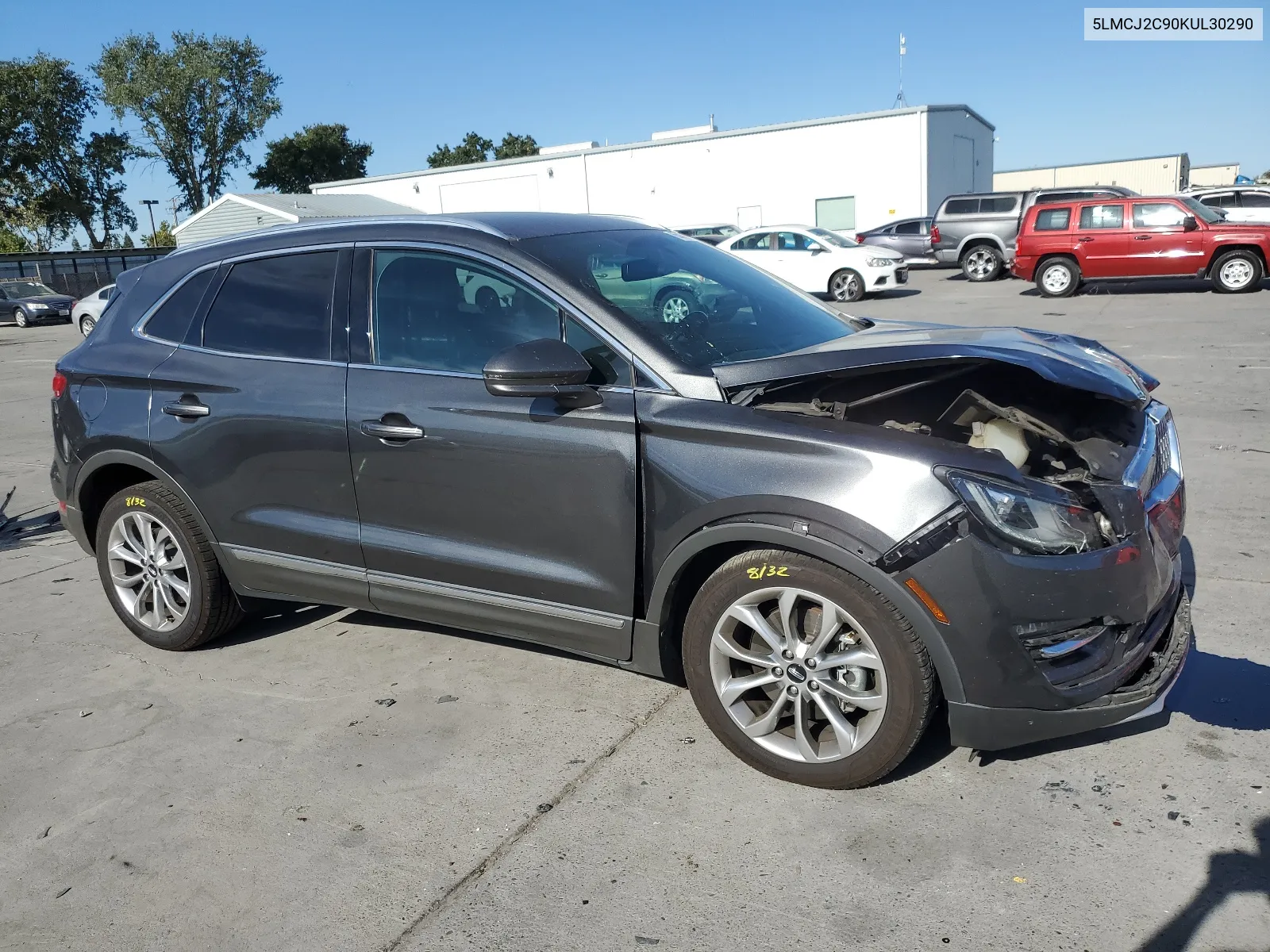 2019 Lincoln Mkc Select VIN: 5LMCJ2C90KUL30290 Lot: 65437364