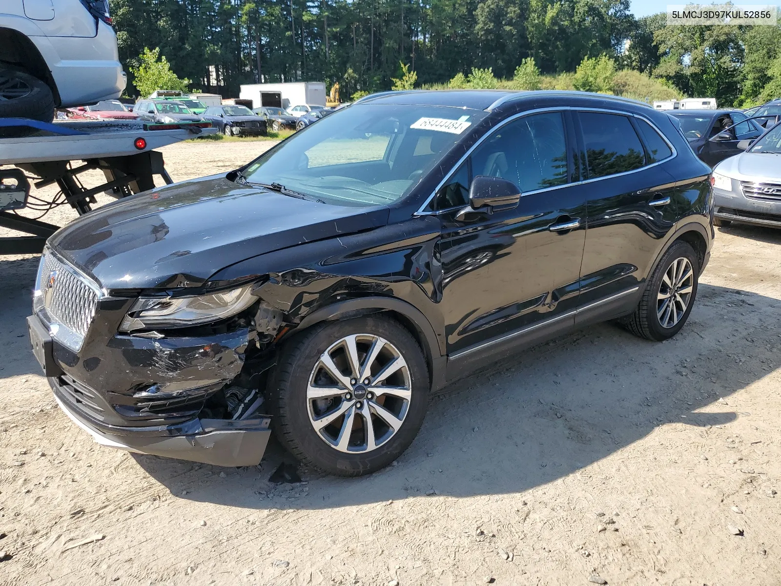 2019 Lincoln Mkc Reserve VIN: 5LMCJ3D97KUL52856 Lot: 68444484