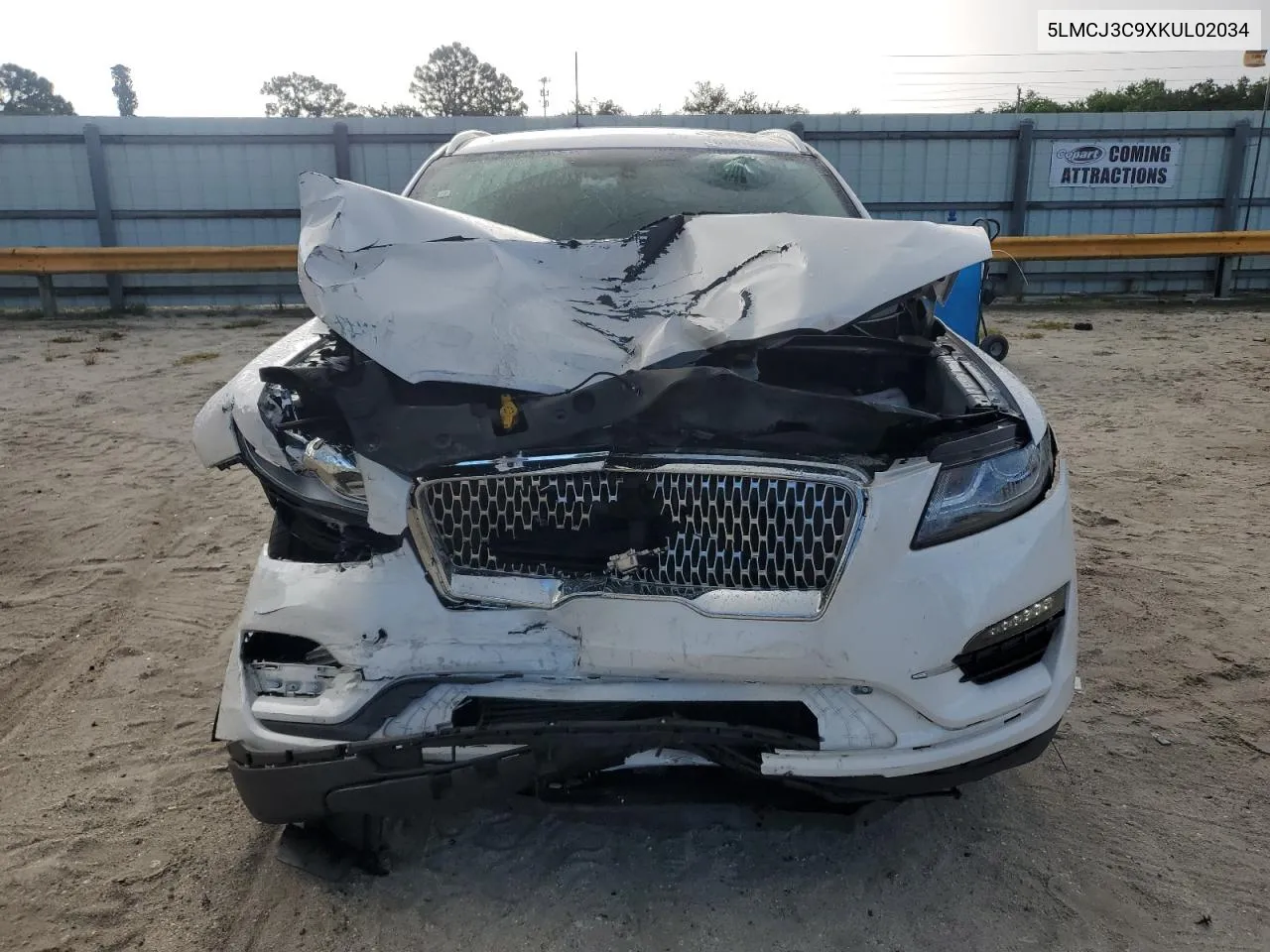 5LMCJ3C9XKUL02034 2019 Lincoln Mkc Reserve