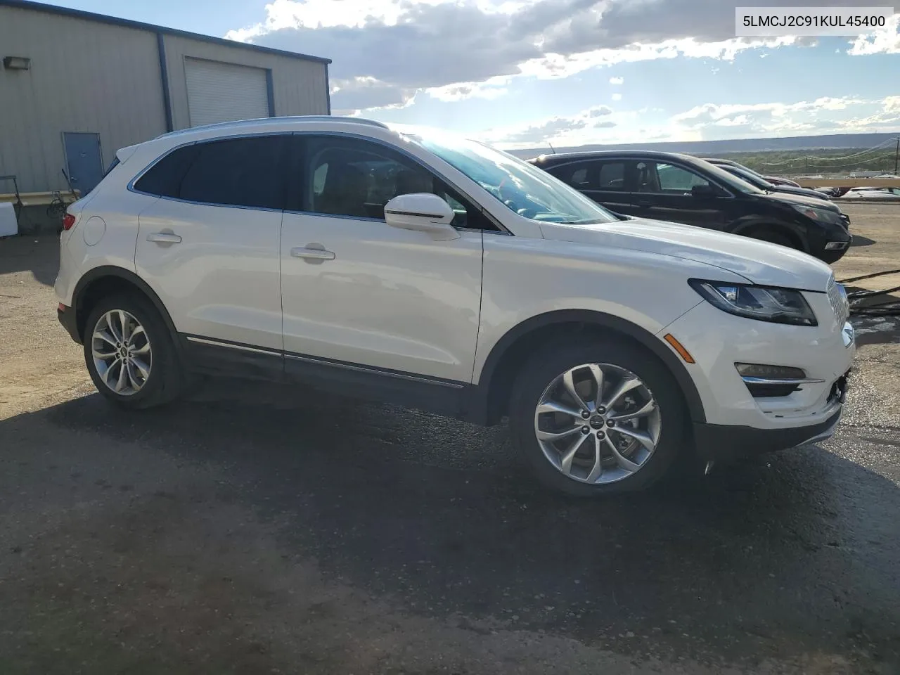 2019 Lincoln Mkc Select VIN: 5LMCJ2C91KUL45400 Lot: 71851924