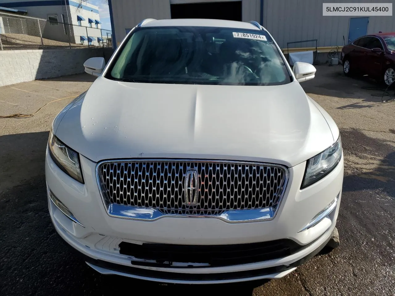 5LMCJ2C91KUL45400 2019 Lincoln Mkc Select