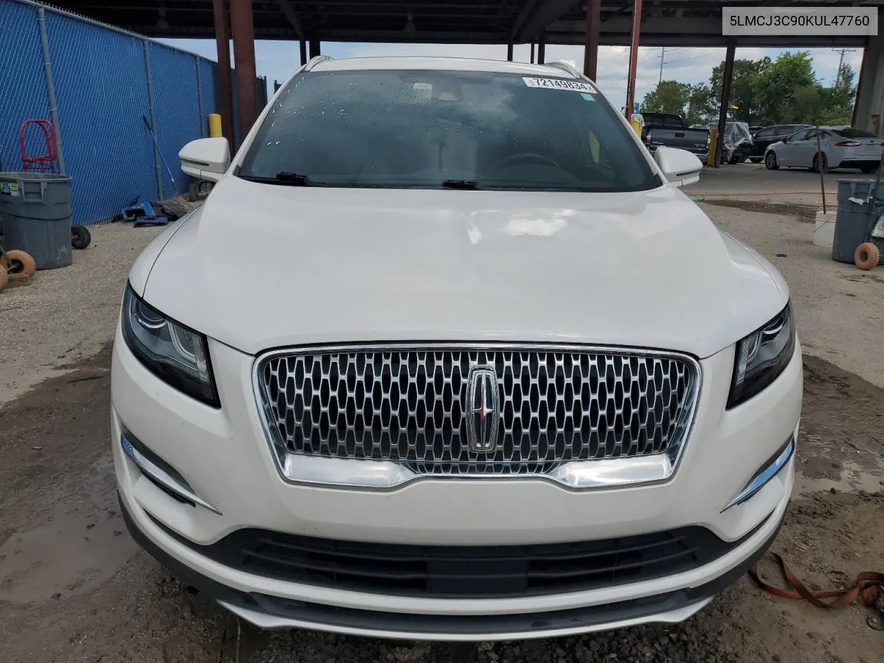 2019 Lincoln Mkc Reserve VIN: 5LMCJ3C90KUL47760 Lot: 72149834