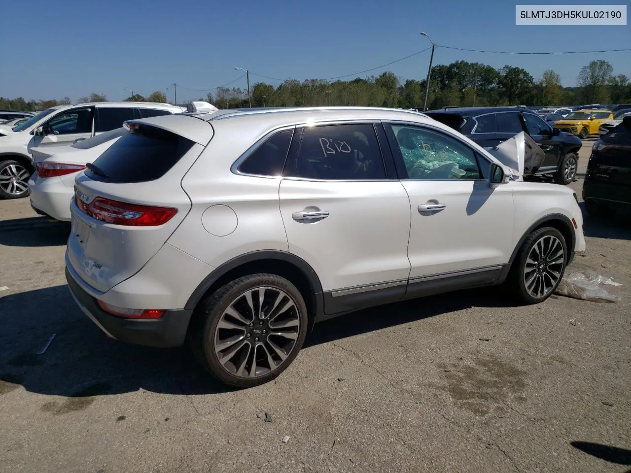 2019 Lincoln Mkc Reserve VIN: 5LMTJ3DH5KUL02190 Lot: 74452174