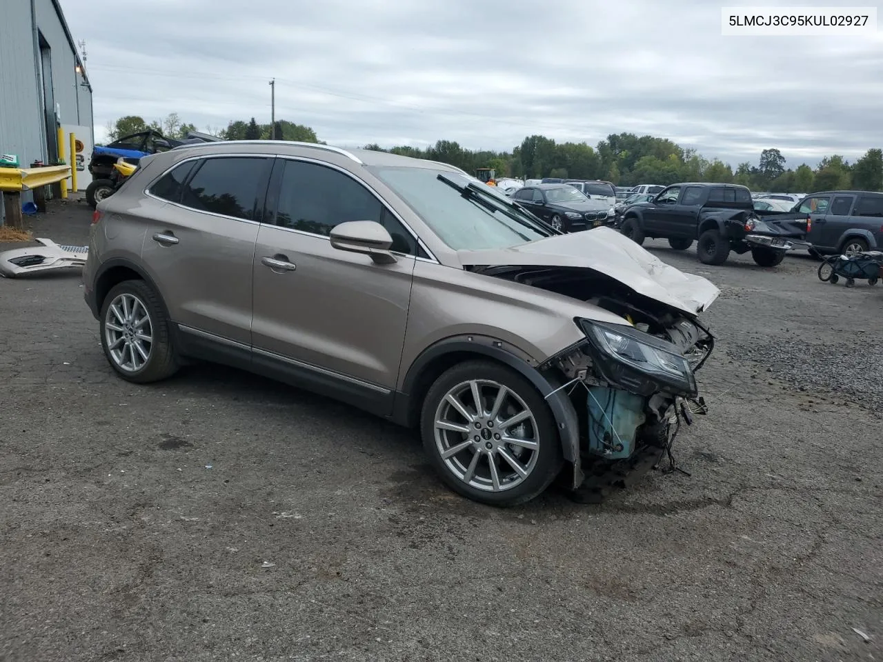 2019 Lincoln Mkc Reserve VIN: 5LMCJ3C95KUL02927 Lot: 75018304