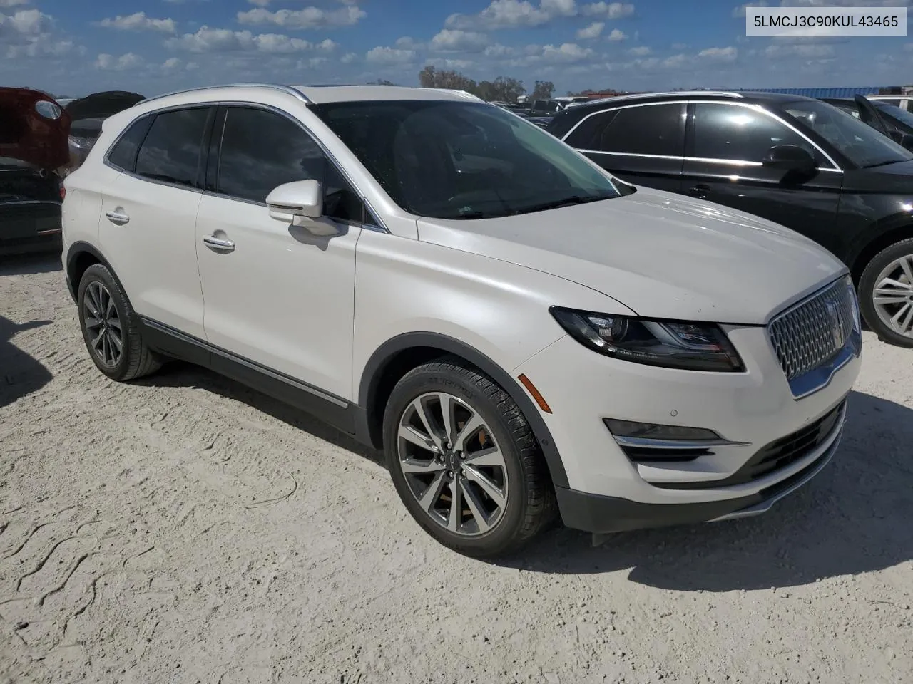 2019 Lincoln Mkc Reserve VIN: 5LMCJ3C90KUL43465 Lot: 75024364