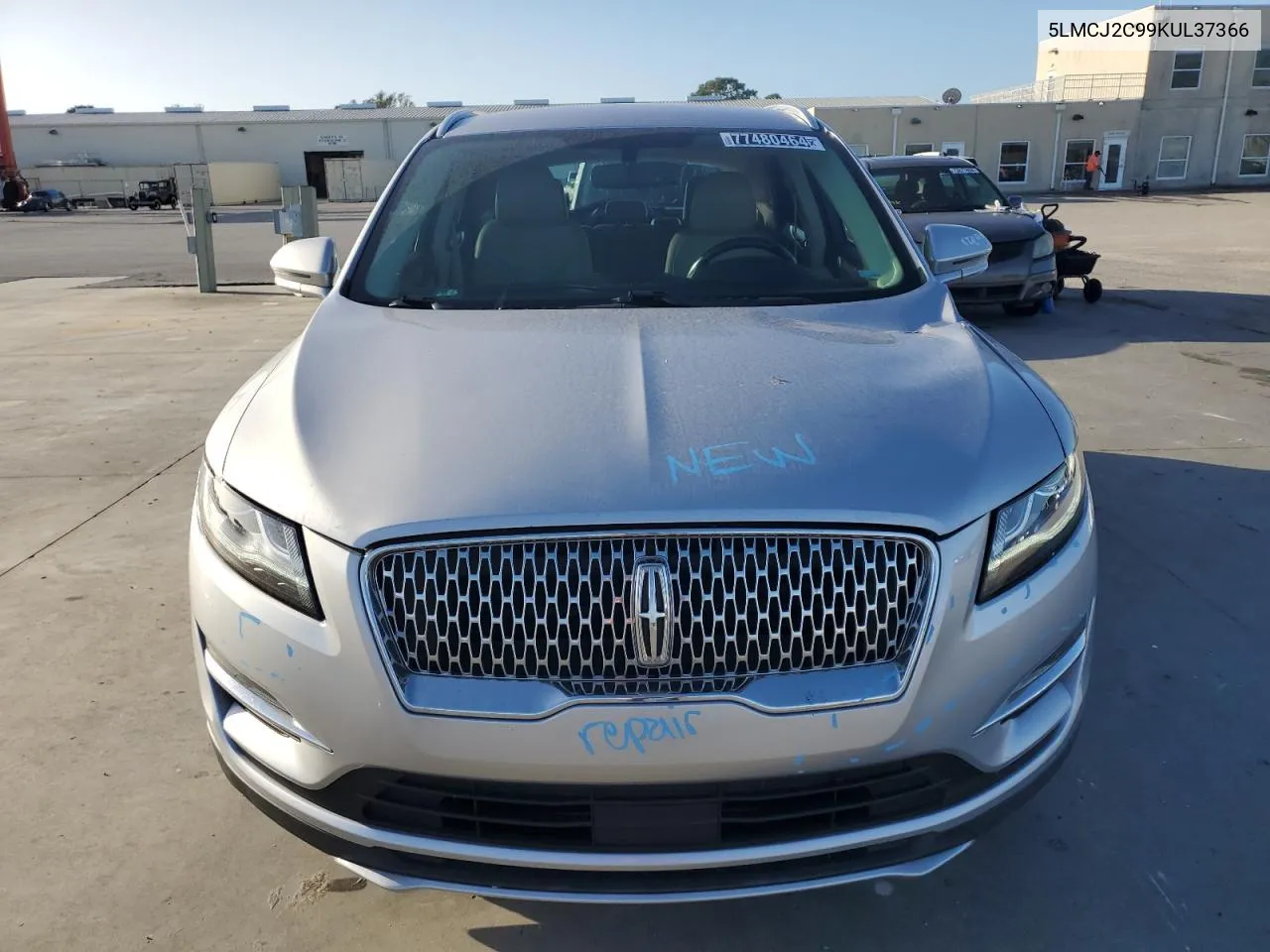 2019 Lincoln Mkc Select VIN: 5LMCJ2C99KUL37366 Lot: 77480464