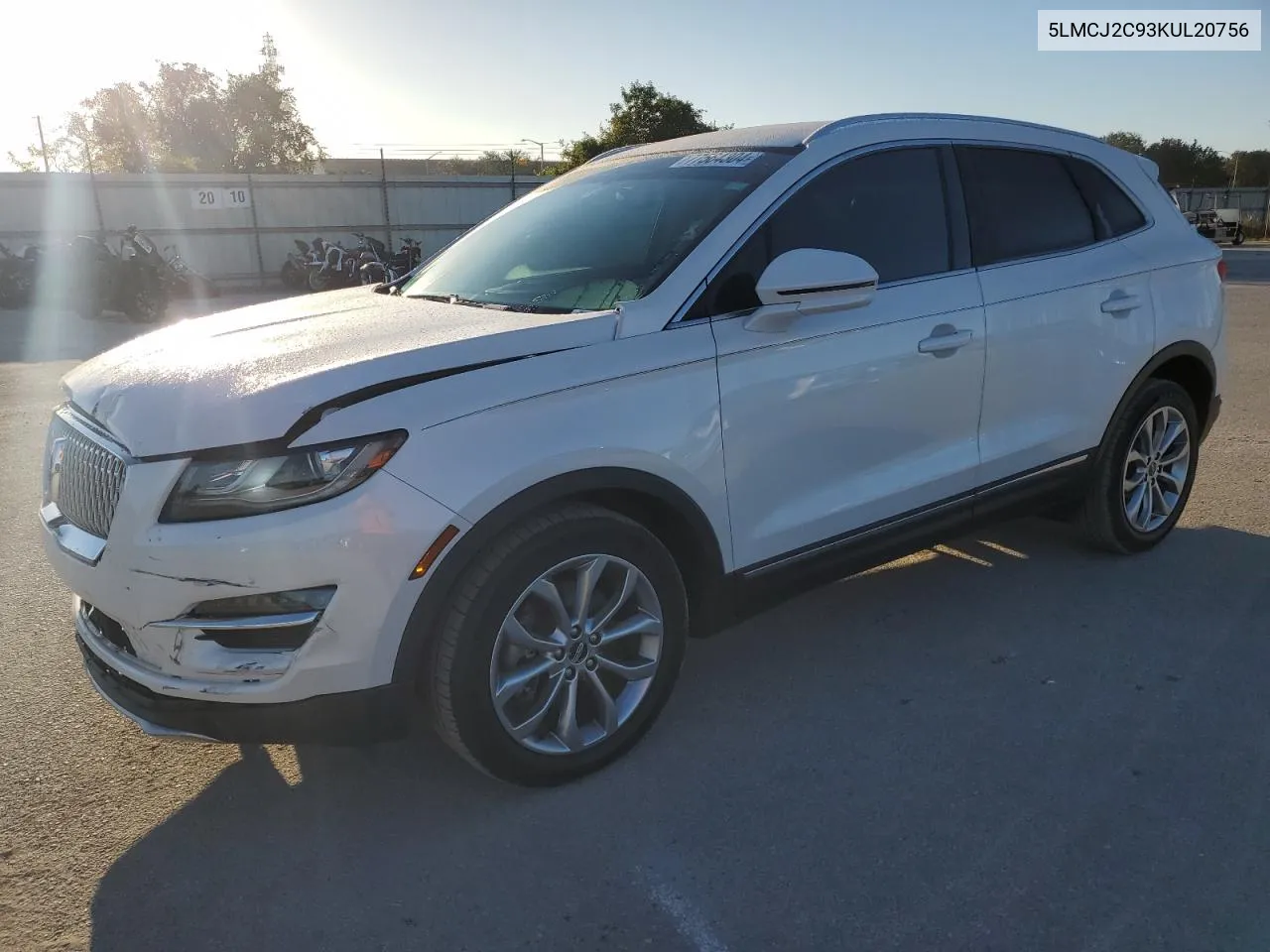 2019 Lincoln Mkc Select VIN: 5LMCJ2C93KUL20756 Lot: 77564304