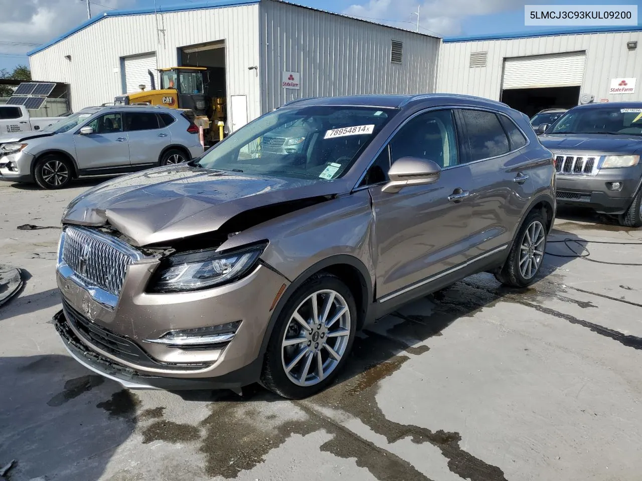 2019 Lincoln Mkc Reserve VIN: 5LMCJ3C93KUL09200 Lot: 78954814