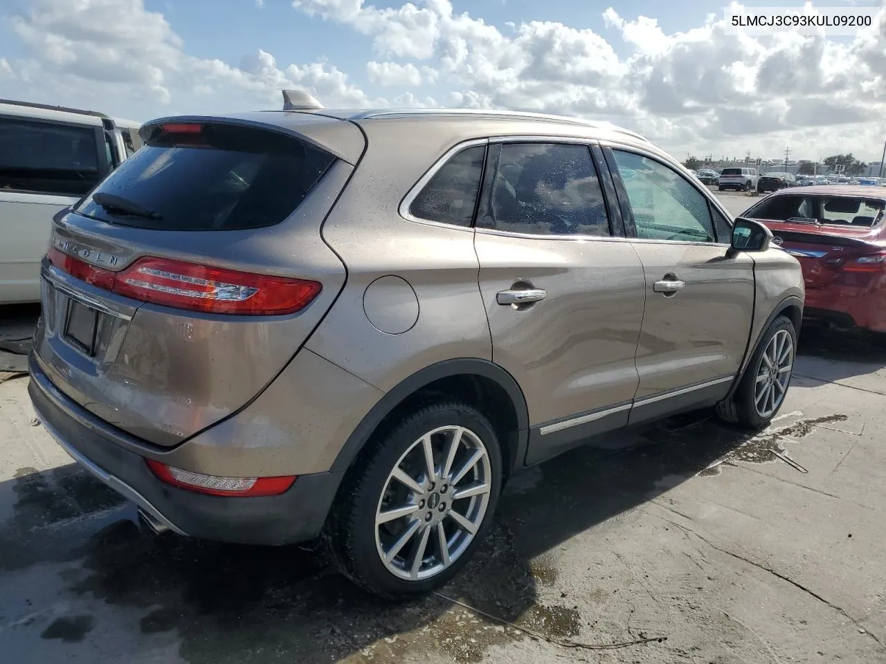 2019 Lincoln Mkc Reserve VIN: 5LMCJ3C93KUL09200 Lot: 78954814