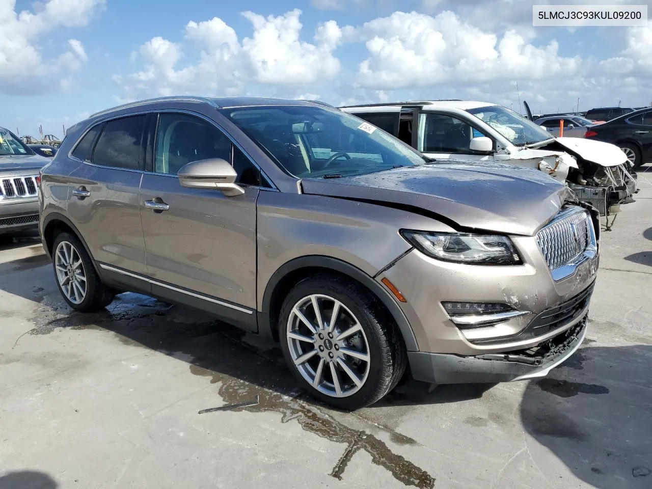 2019 Lincoln Mkc Reserve VIN: 5LMCJ3C93KUL09200 Lot: 78954814