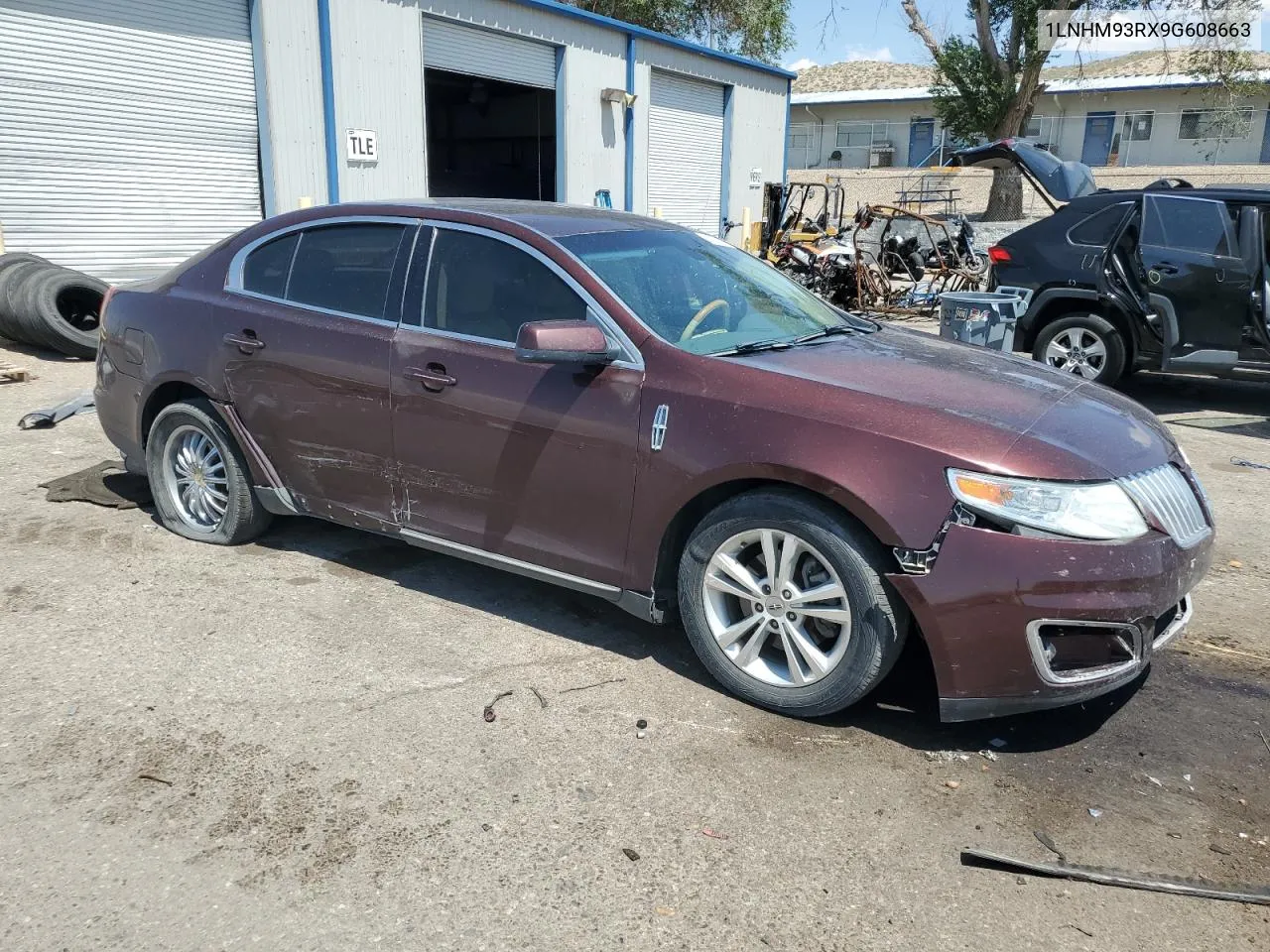 2009 Lincoln Mks VIN: 1LNHM93RX9G608663 Lot: 63977684