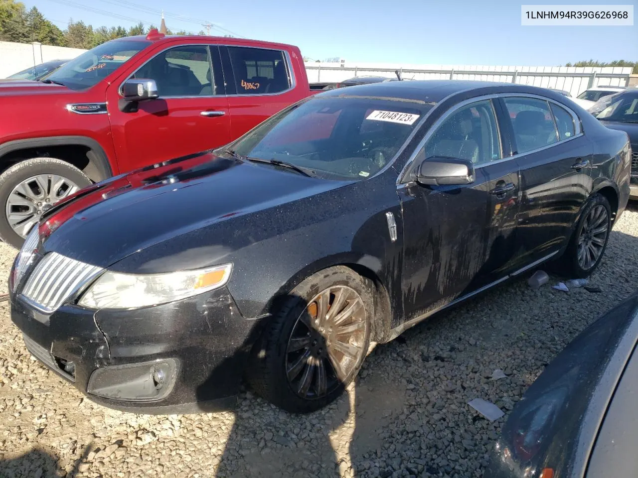 2009 Lincoln Mks VIN: 1LNHM94R39G626968 Lot: 64503504