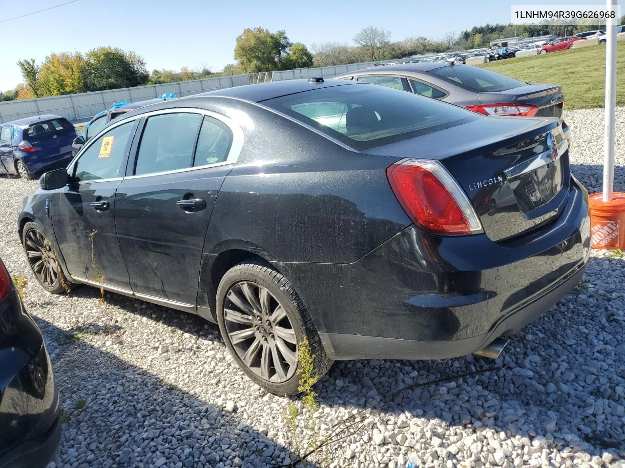 2009 Lincoln Mks VIN: 1LNHM94R39G626968 Lot: 64503504