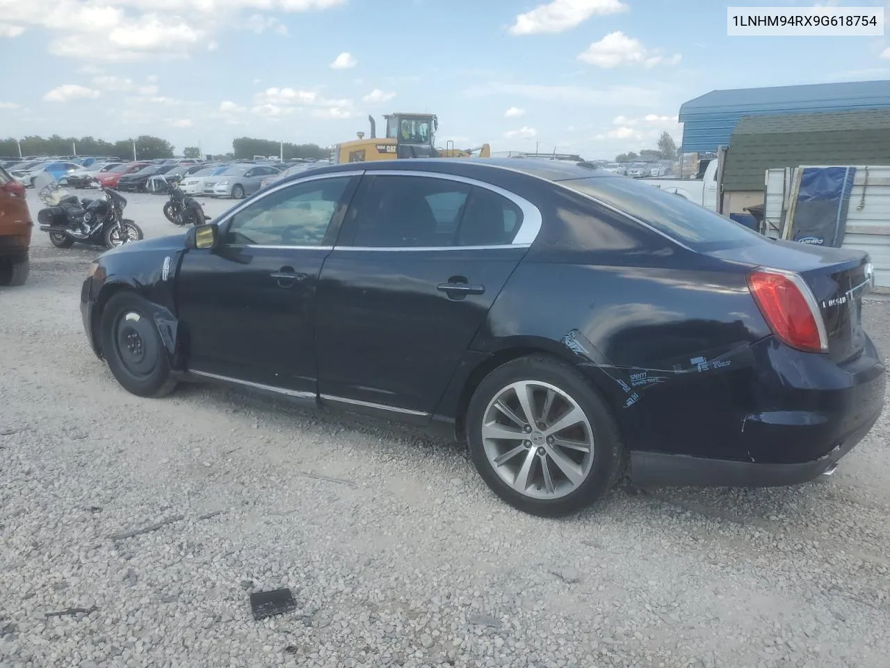 2009 Lincoln Mks VIN: 1LNHM94RX9G618754 Lot: 64959154