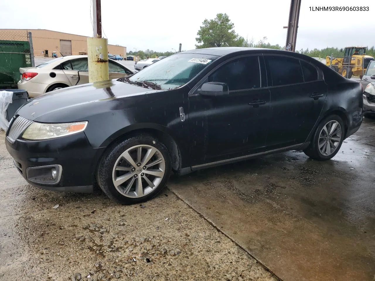 2009 Lincoln Mks VIN: 1LNHM93R69G603833 Lot: 69729484