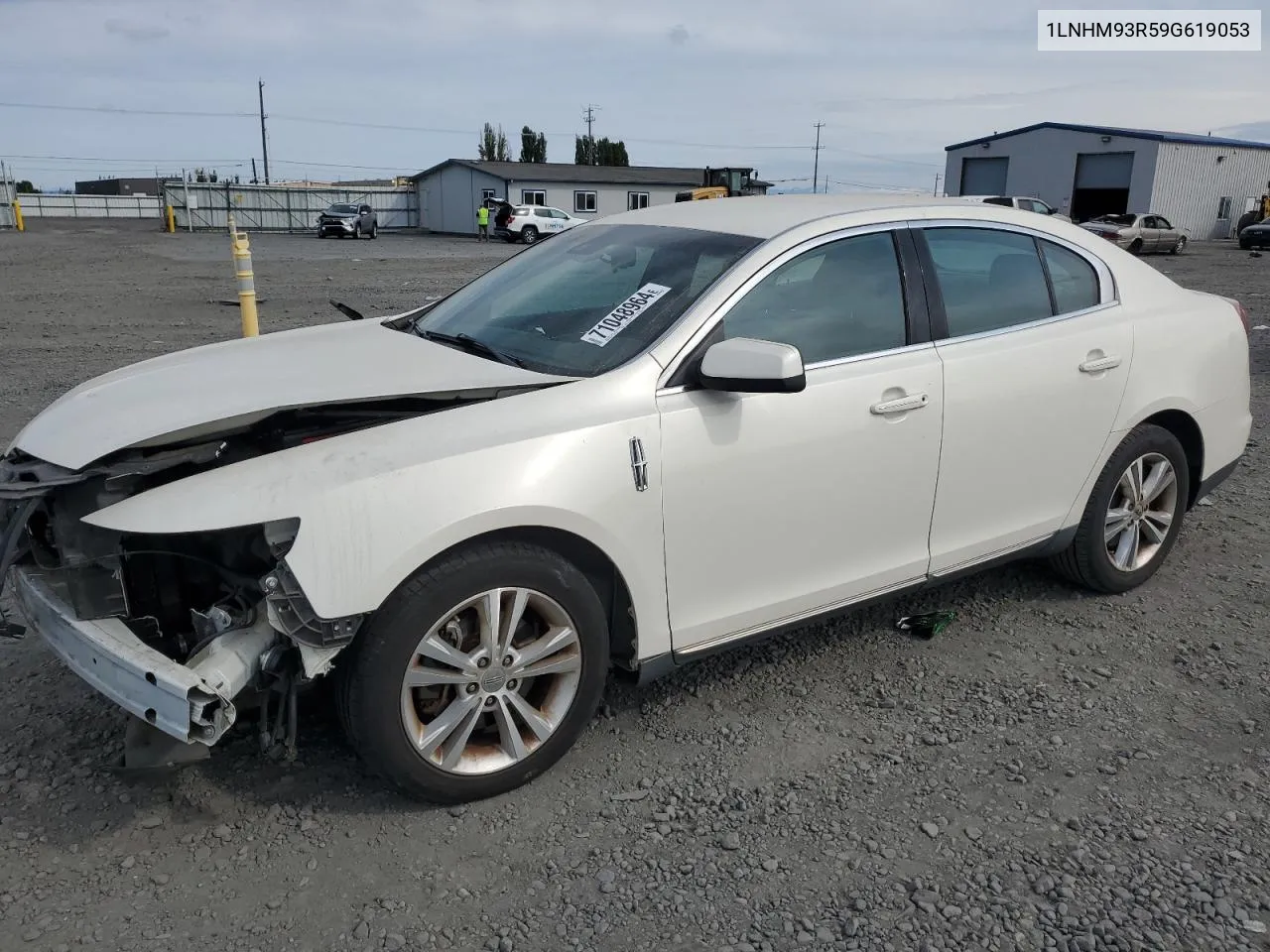 2009 Lincoln Mks VIN: 1LNHM93R59G619053 Lot: 71048964