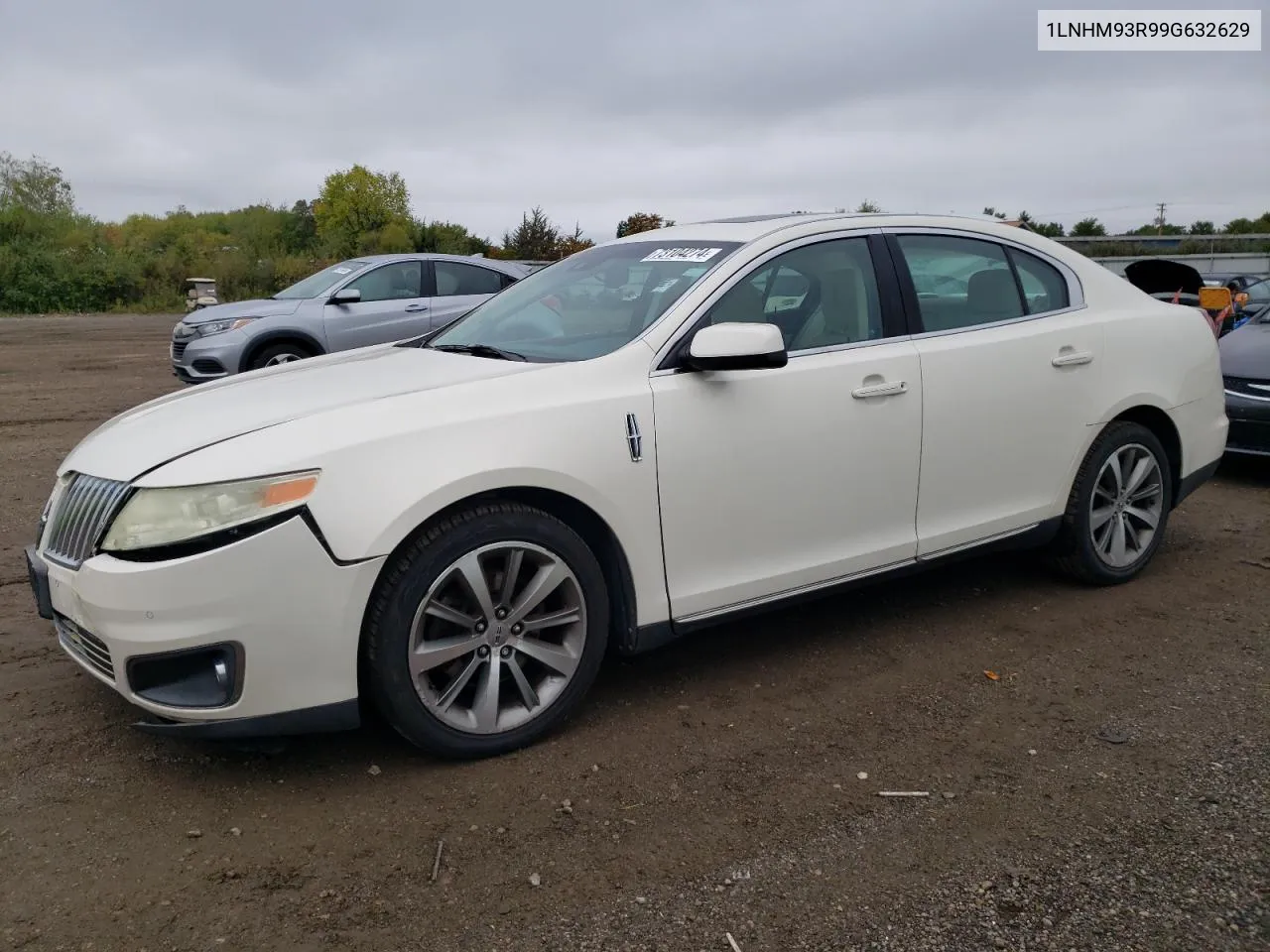 2009 Lincoln Mks VIN: 1LNHM93R99G632629 Lot: 73104274