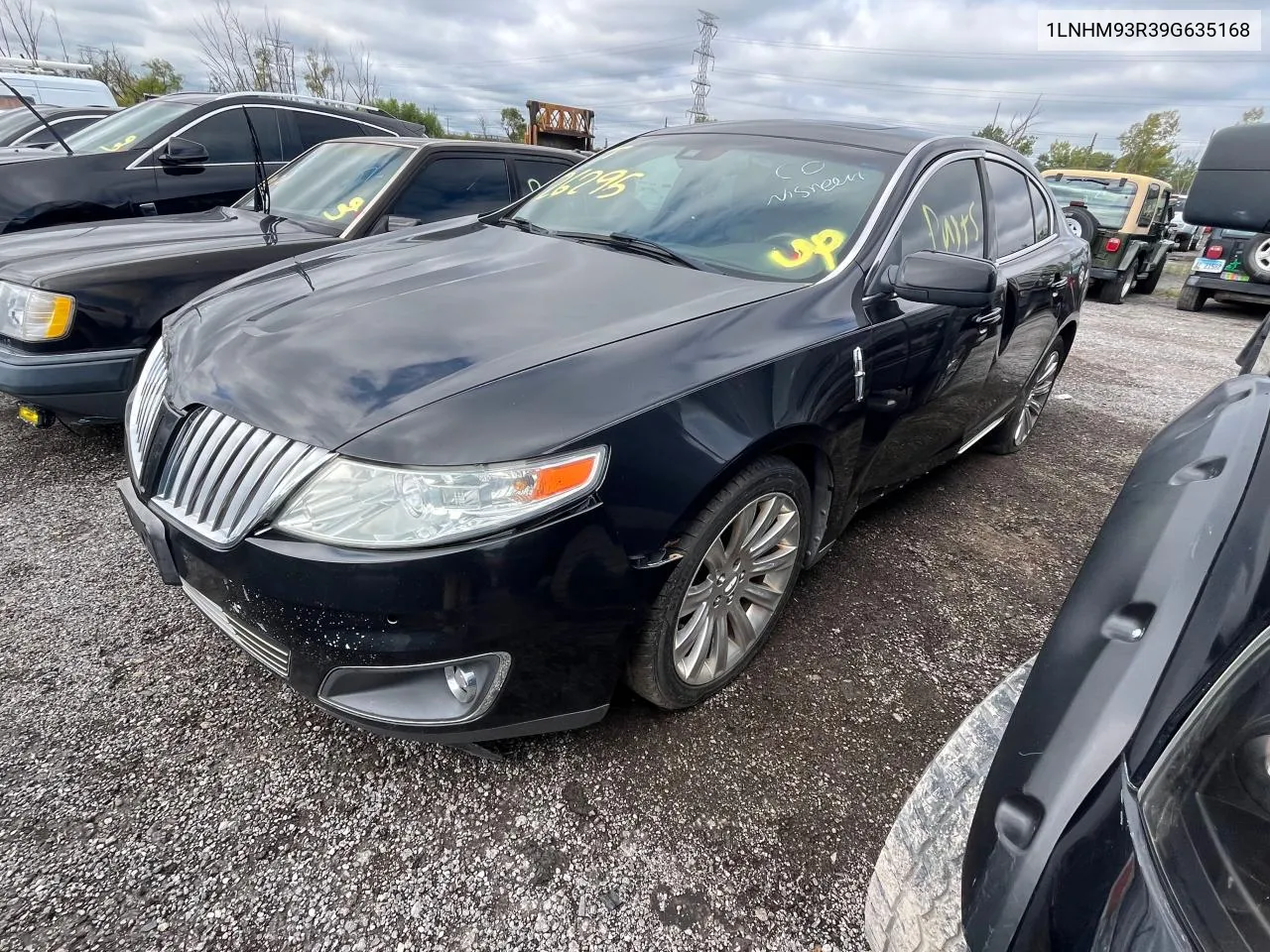 2009 Lincoln Mks VIN: 1LNHM93R39G635168 Lot: 77338154