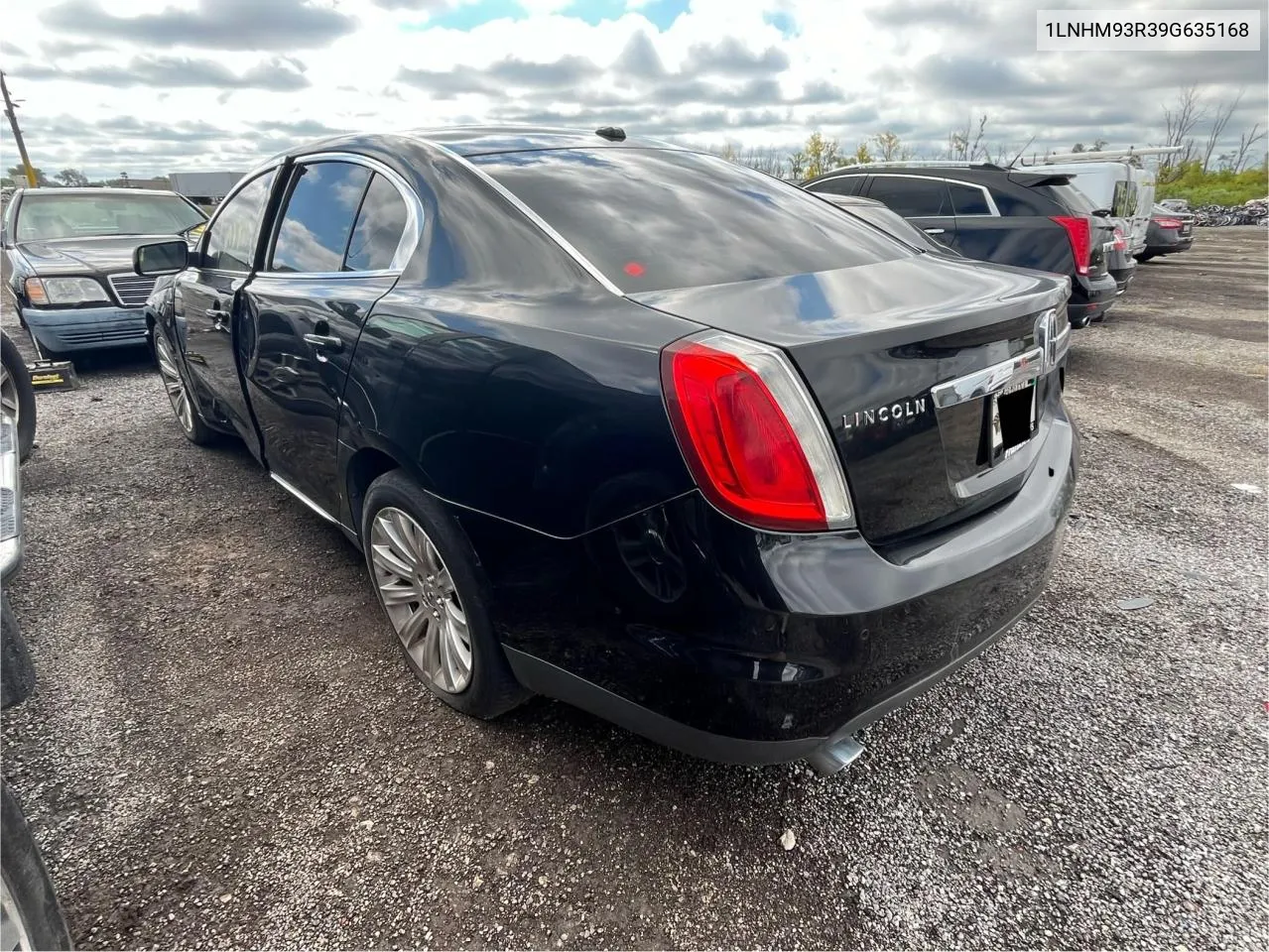 2009 Lincoln Mks VIN: 1LNHM93R39G635168 Lot: 77338154