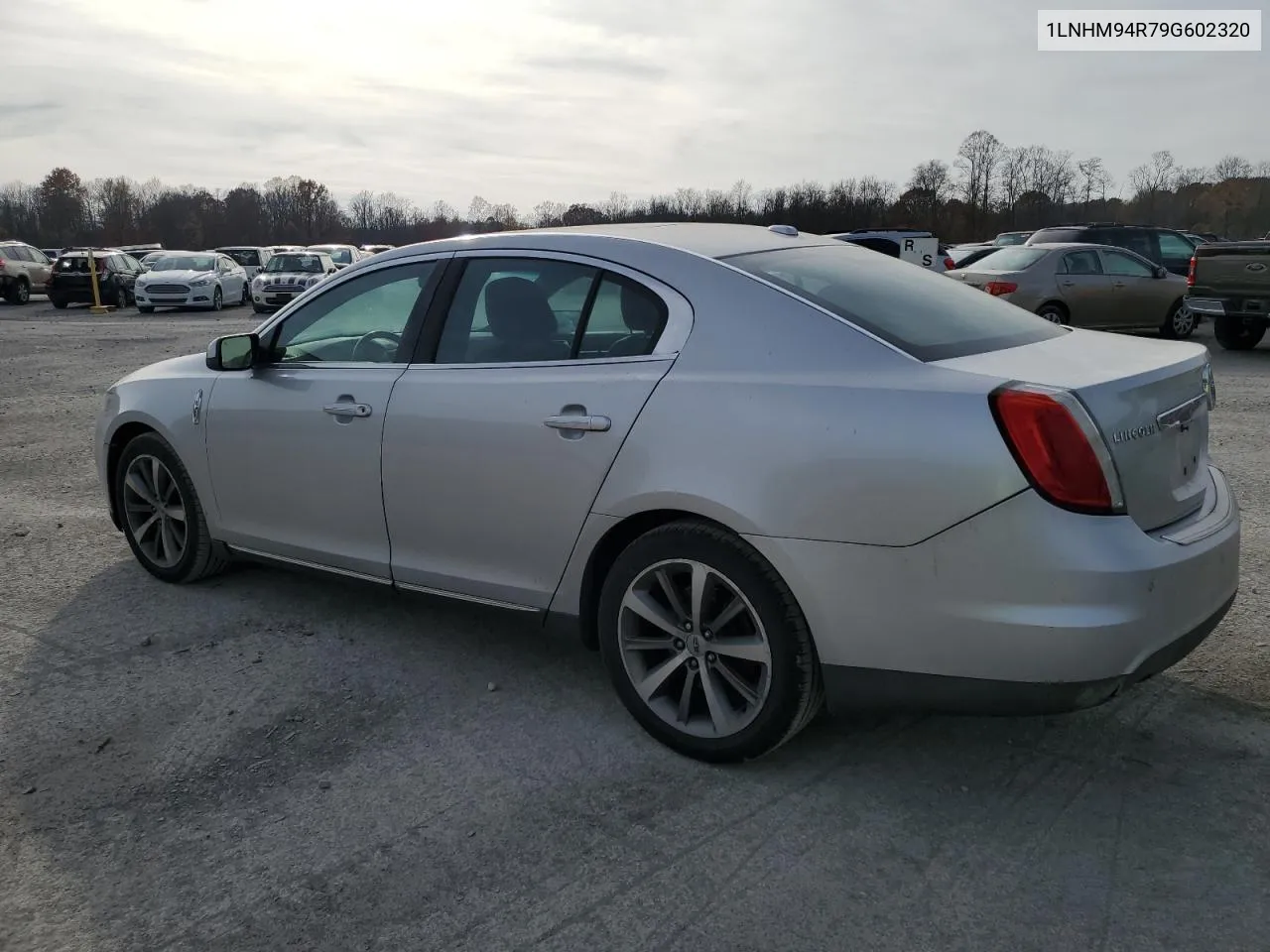 2009 Lincoln Mks VIN: 1LNHM94R79G602320 Lot: 78457024