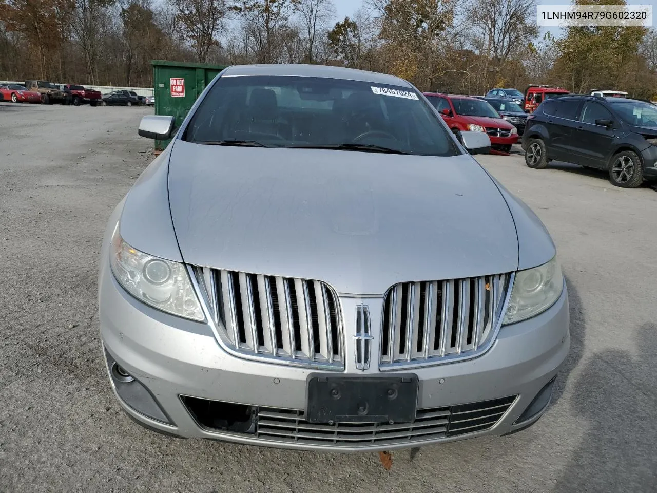 2009 Lincoln Mks VIN: 1LNHM94R79G602320 Lot: 78457024