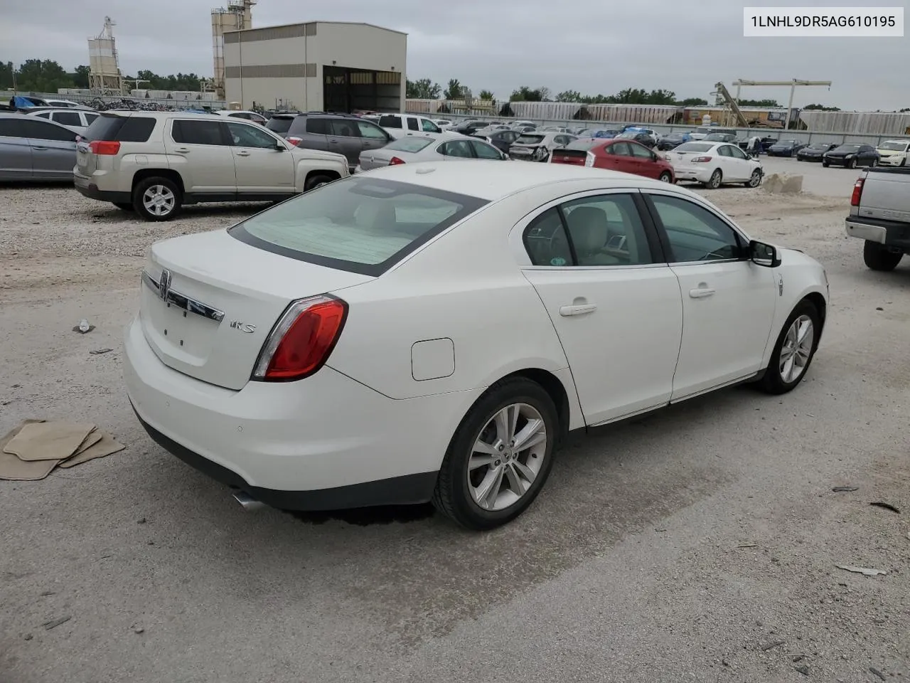 2010 Lincoln Mks VIN: 1LNHL9DR5AG610195 Lot: 65858094