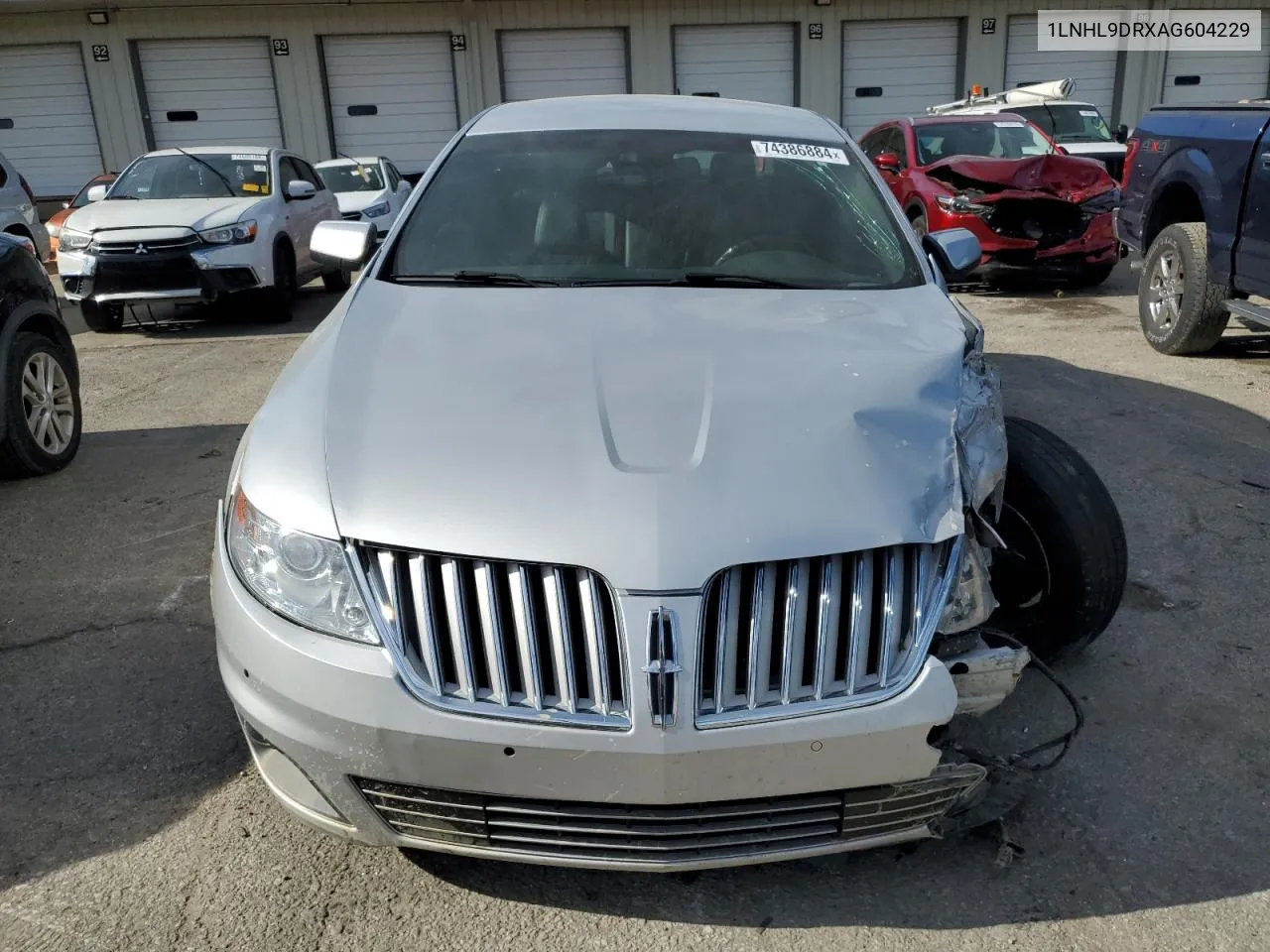 2010 Lincoln Mks VIN: 1LNHL9DRXAG604229 Lot: 74386884