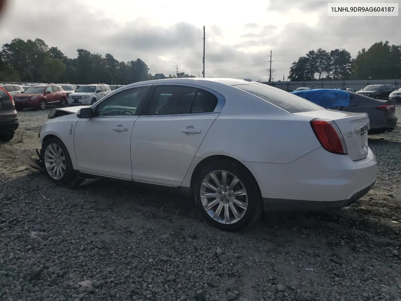 2010 Lincoln Mks VIN: 1LNHL9DR9AG604187 Lot: 74508914