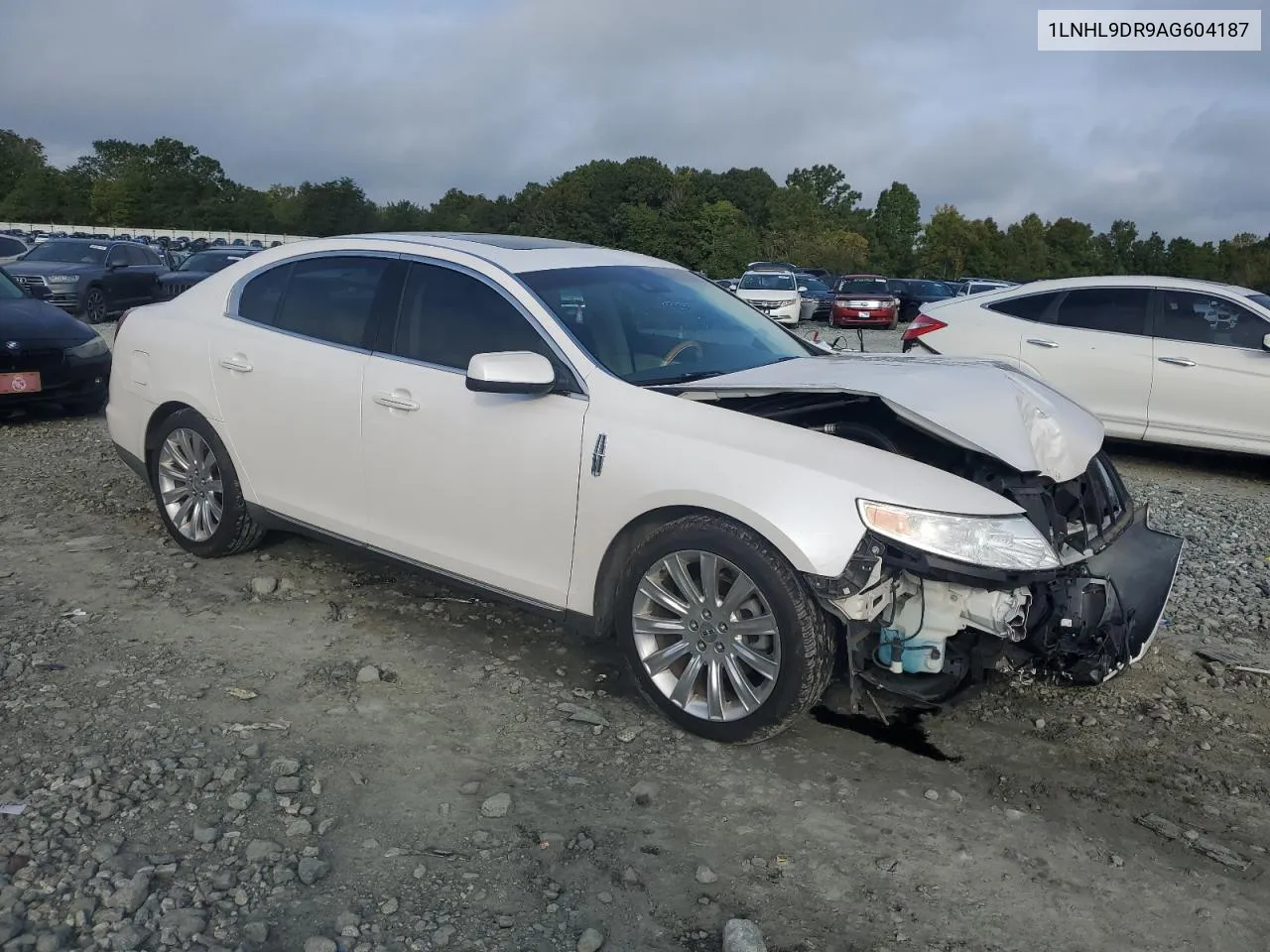 2010 Lincoln Mks VIN: 1LNHL9DR9AG604187 Lot: 74508914