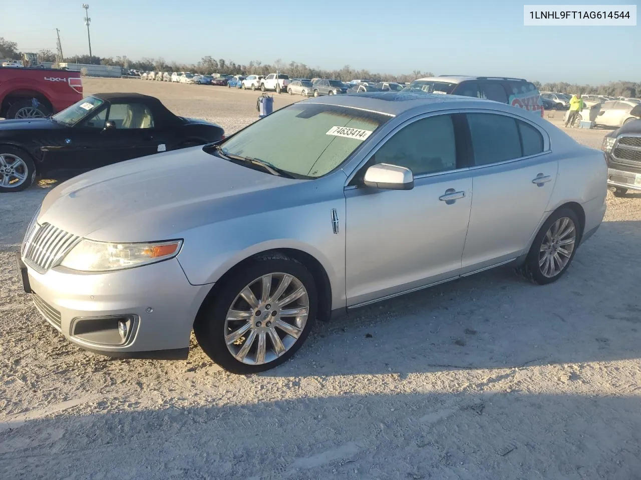 2010 Lincoln Mks VIN: 1LNHL9FT1AG614544 Lot: 74633414