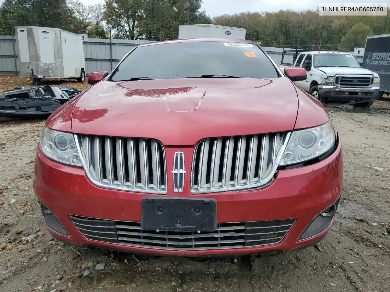 2010 Lincoln Mks VIN: 1LNHL9ER4AG605780 Lot: 79296334