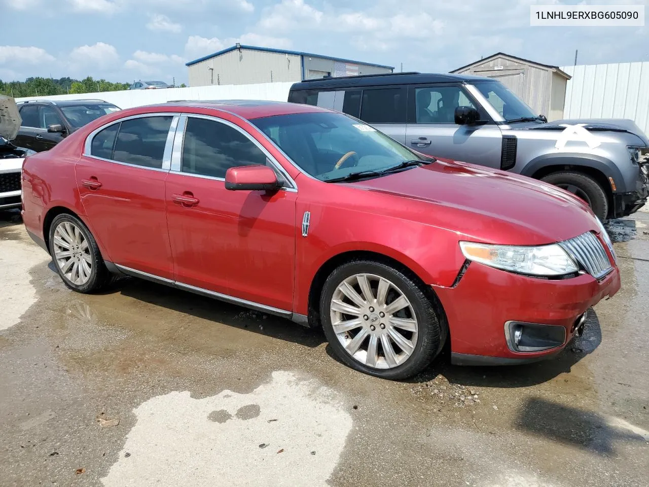 2011 Lincoln Mks VIN: 1LNHL9ERXBG605090 Lot: 66162914