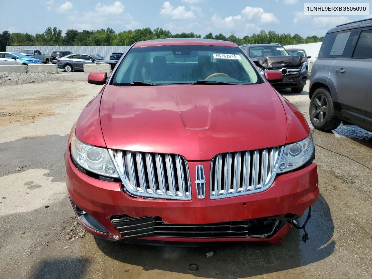 2011 Lincoln Mks VIN: 1LNHL9ERXBG605090 Lot: 66162914