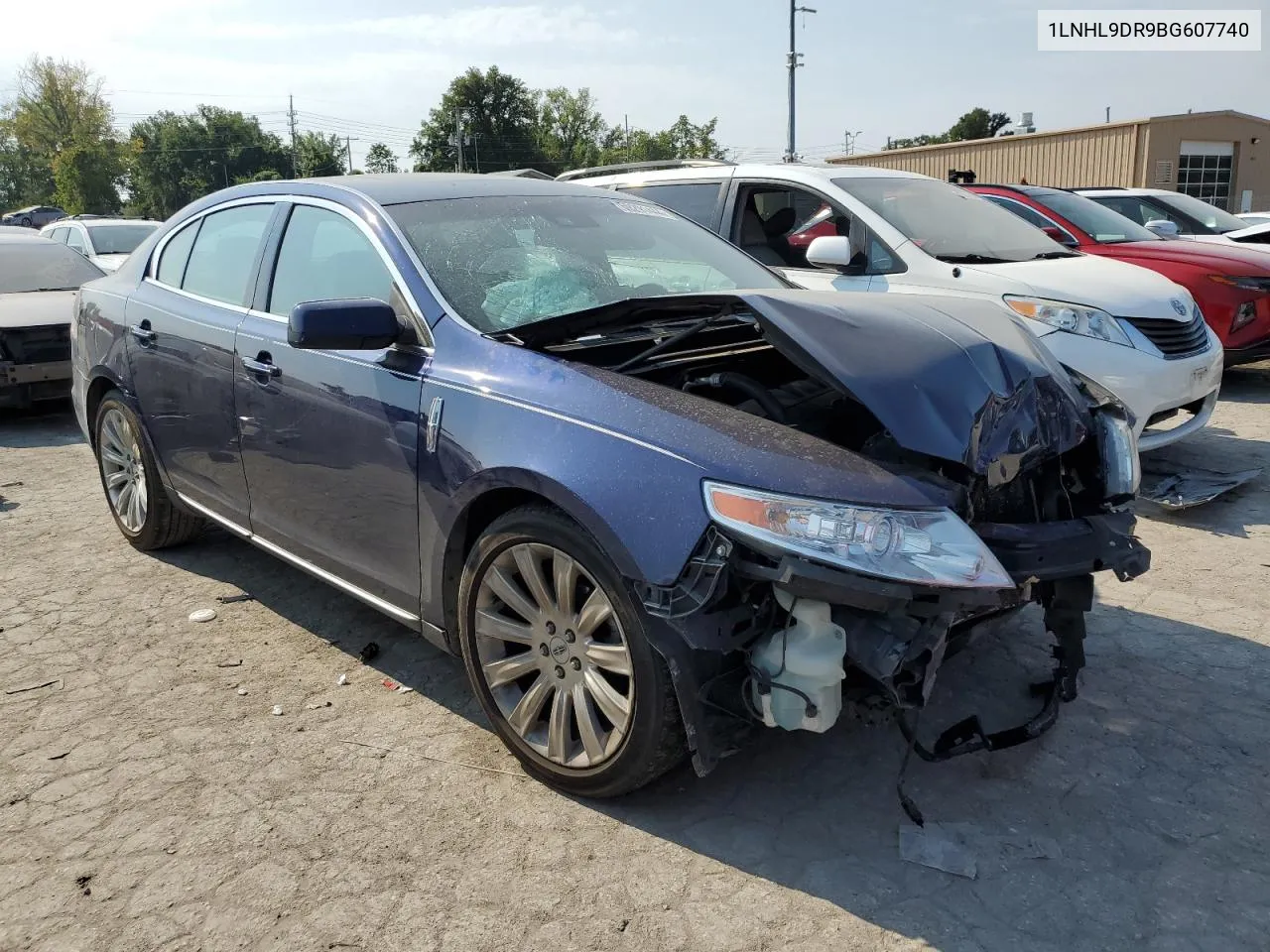 2011 Lincoln Mks VIN: 1LNHL9DR9BG607740 Lot: 69291444