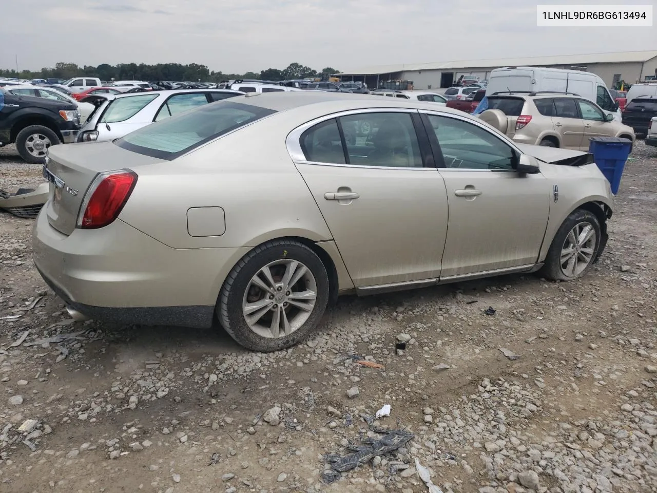 1LNHL9DR6BG613494 2011 Lincoln Mks