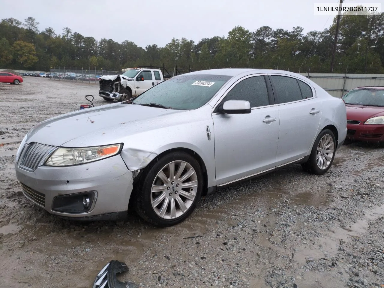 2011 Lincoln Mks VIN: 1LNHL9DR7BG611737 Lot: 73394574